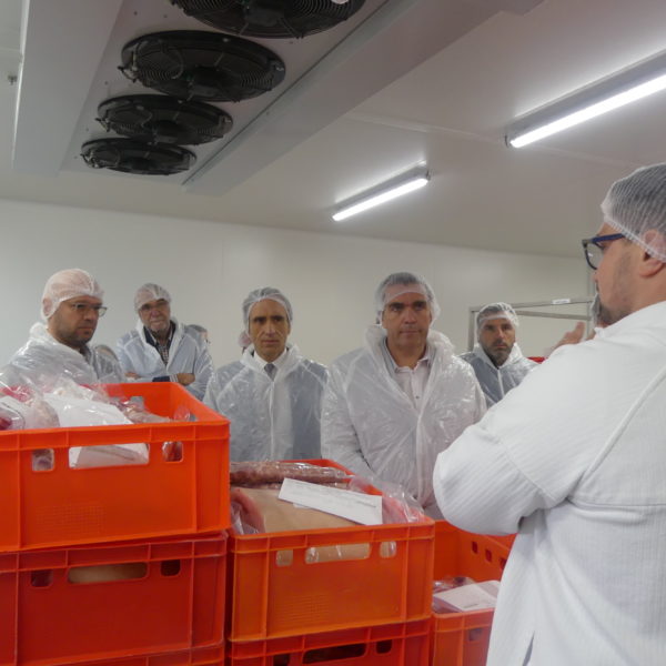 Inauguration de l’atelier de découpe de Porc de Cassa