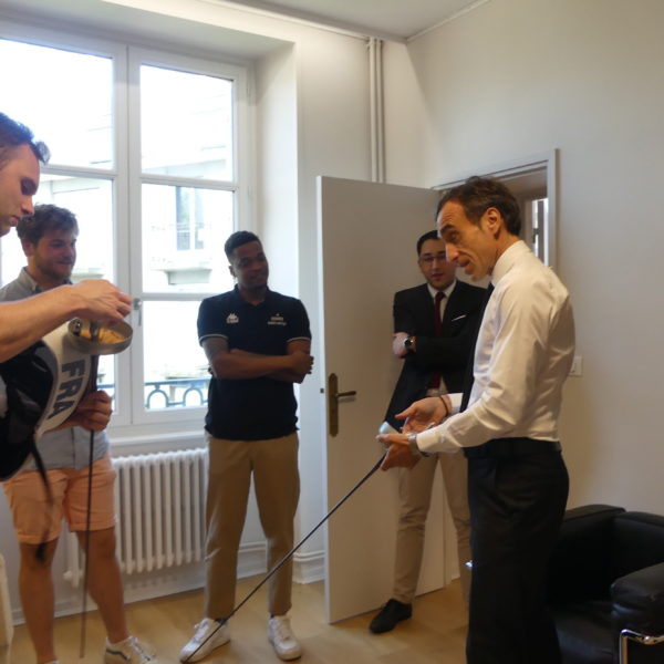 Équipe masculine du club d’Escrime Rodez Aveyron