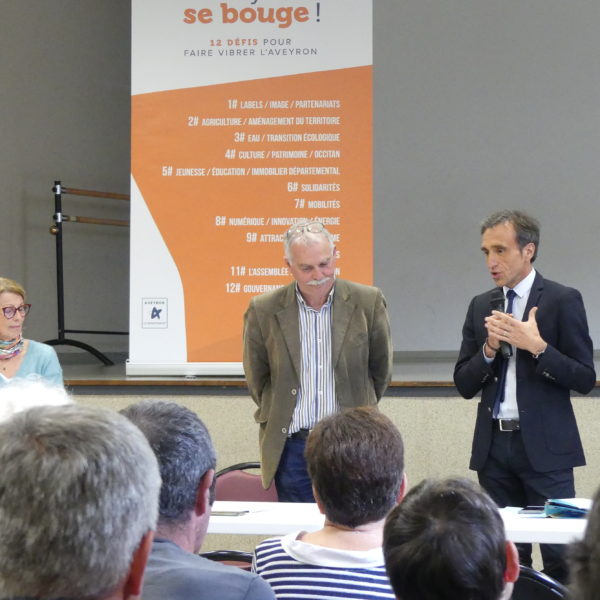 Visite sur le canton sur le canton Aubrac et Carladez
