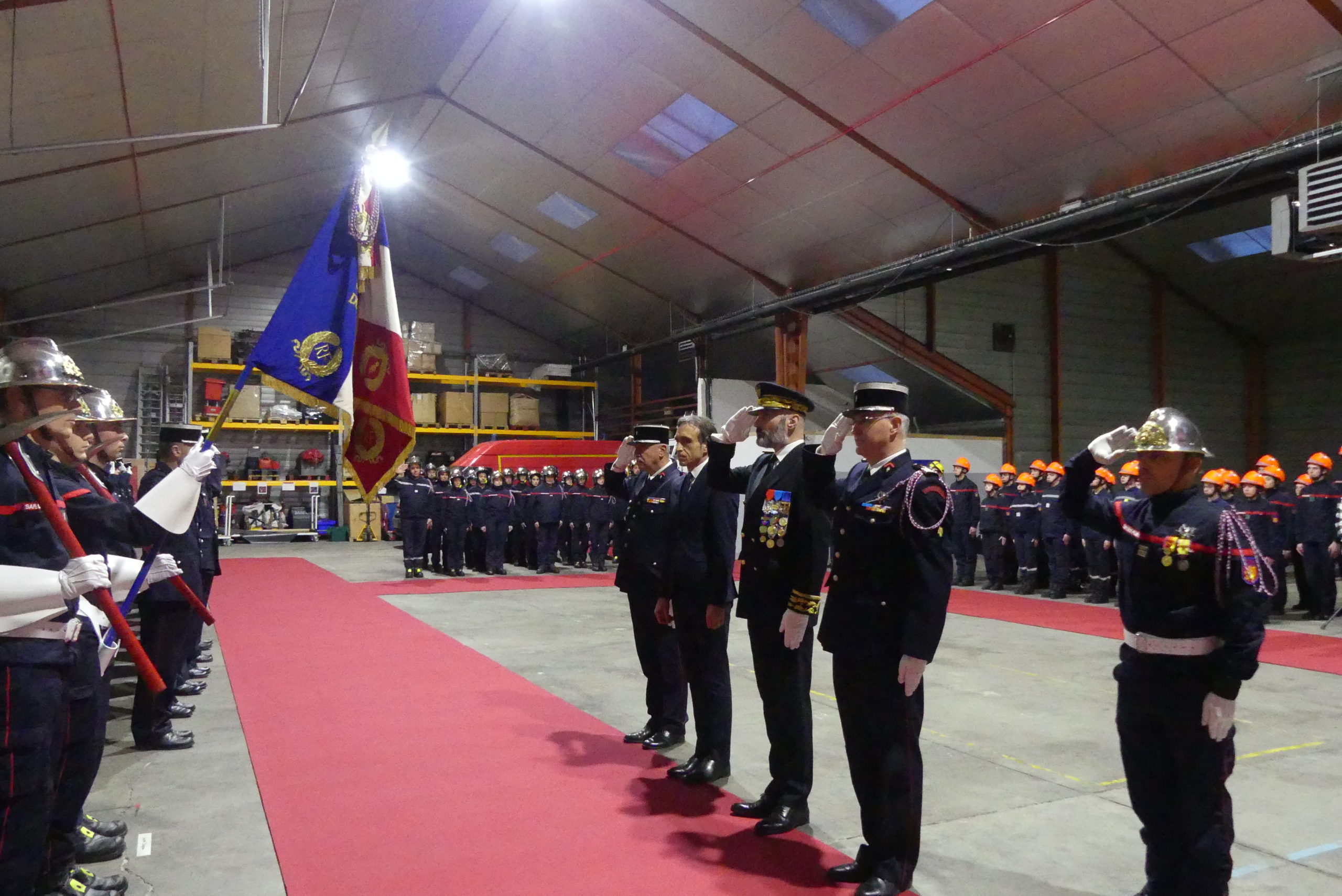 Cérémonie officielle du Corps départemental des sapeurs-pompiers de l’Aveyron