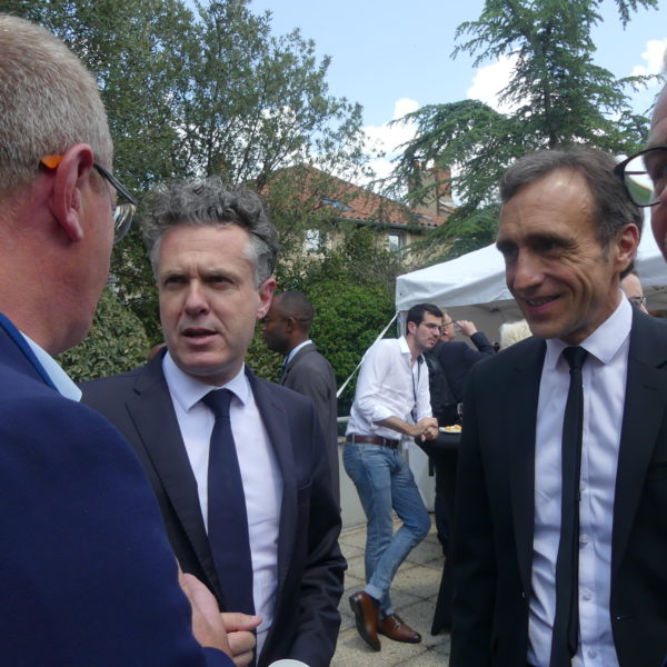 visite de Christophe Béchu, Ministre de la transition écologique et de la cohésion des territoires, en Aveyron